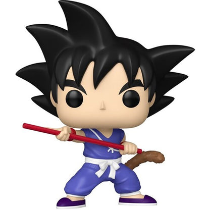 Dragon Ball Goku with Nyoibo Glow-in-the-Dark Funko Pop! Vinyl Figure #1922 - AE Exclusive - Image 3