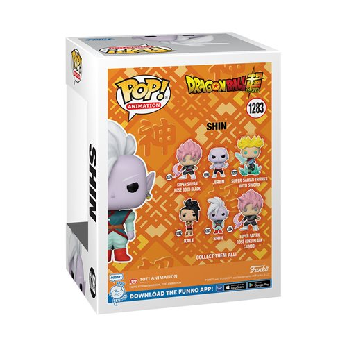 Dragon Ball Super Shin Funko Pop! Vinyl Figure #1283 (Restricted Item) - Image 3