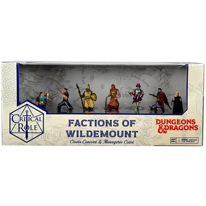 Dungeons & Dragons Critical Role: Factions of Wildemount Clovis Concord and Menagerie Coast Box Set