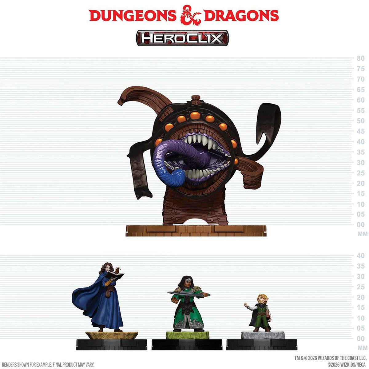 Dungeons & Dragons HeroClix: Tavern Trouble Scenario Mini-Figure and Game Set - Image 2