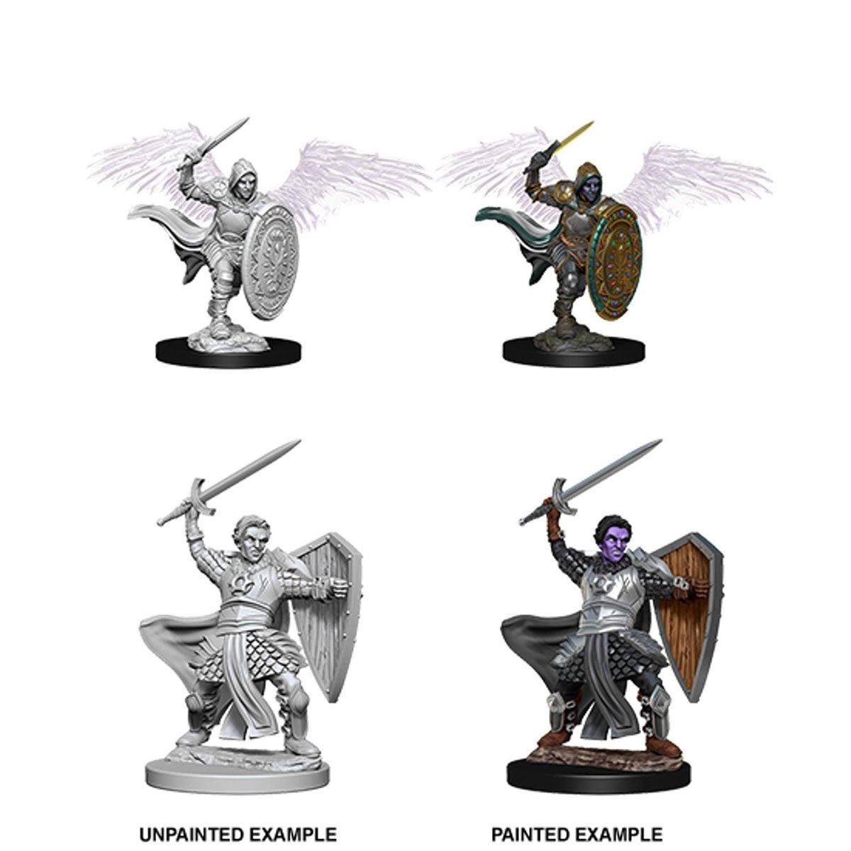 Dungeons & Dragons Nolzur's Marvelous Miniatures Aasimar Male Paladin Mini-Figure 2-Pack - Image 2