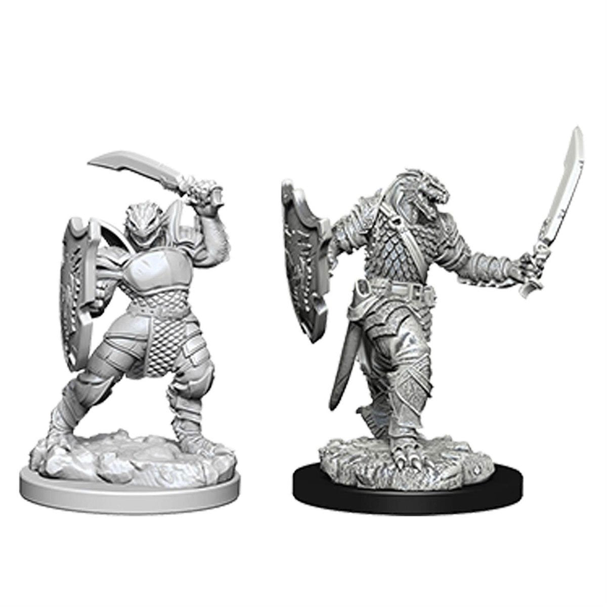 Dungeons & Dragons Nolzur's Marvelous Miniatures Dragonborn Female Paladin Mini-Figure 2-Pack