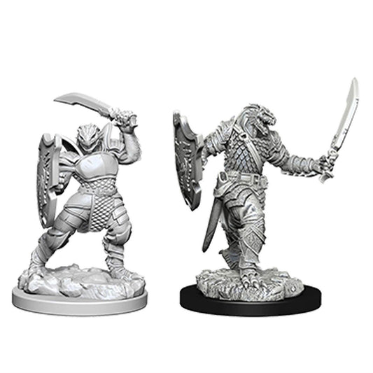 Dungeons & Dragons Nolzur's Marvelous Miniatures Dragonborn Female Paladin Mini-Figure 2-Pack