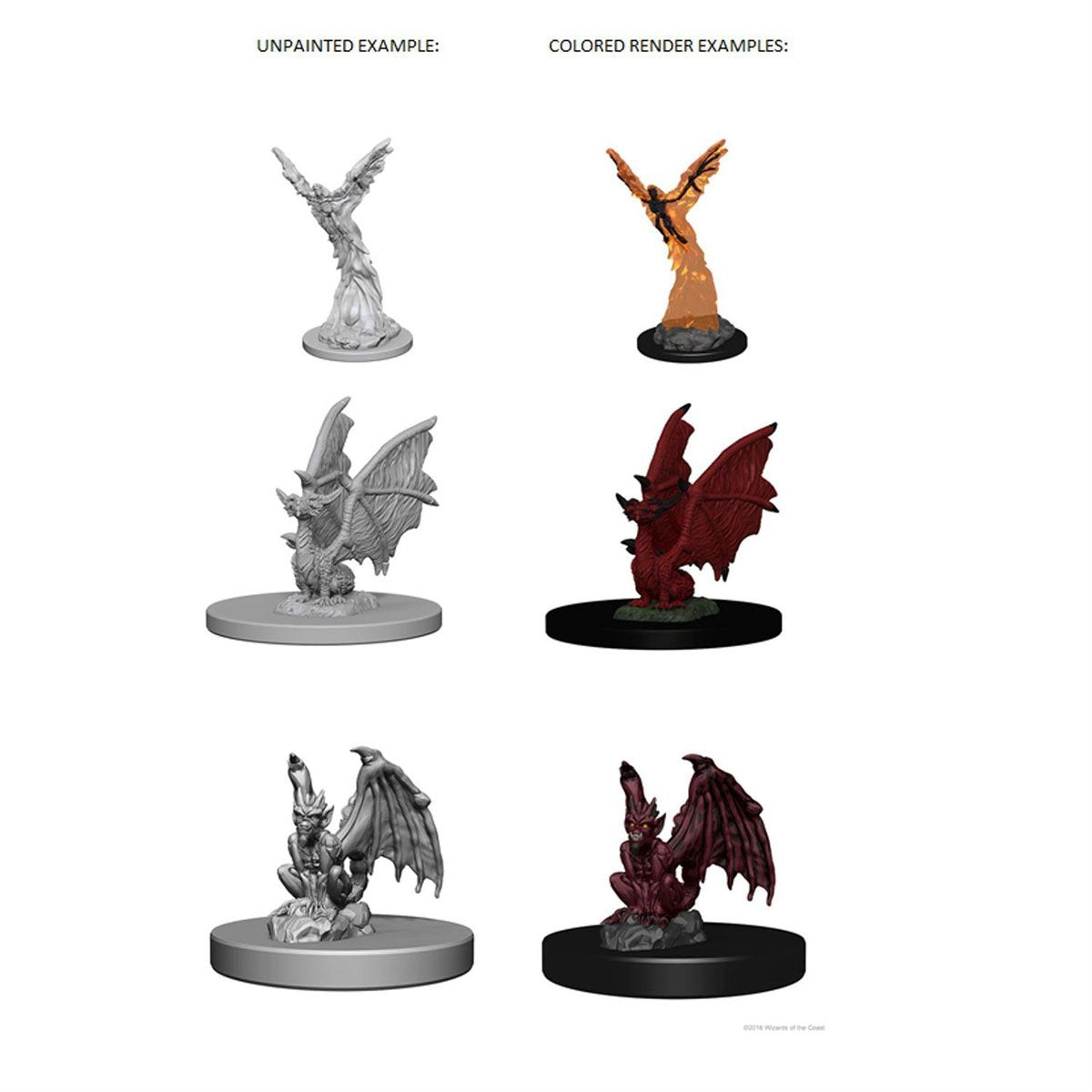 Dungeons & Dragons Nolzur's Marvelous Miniatures Familiars Mini-Figure 3-Pack - Image 3