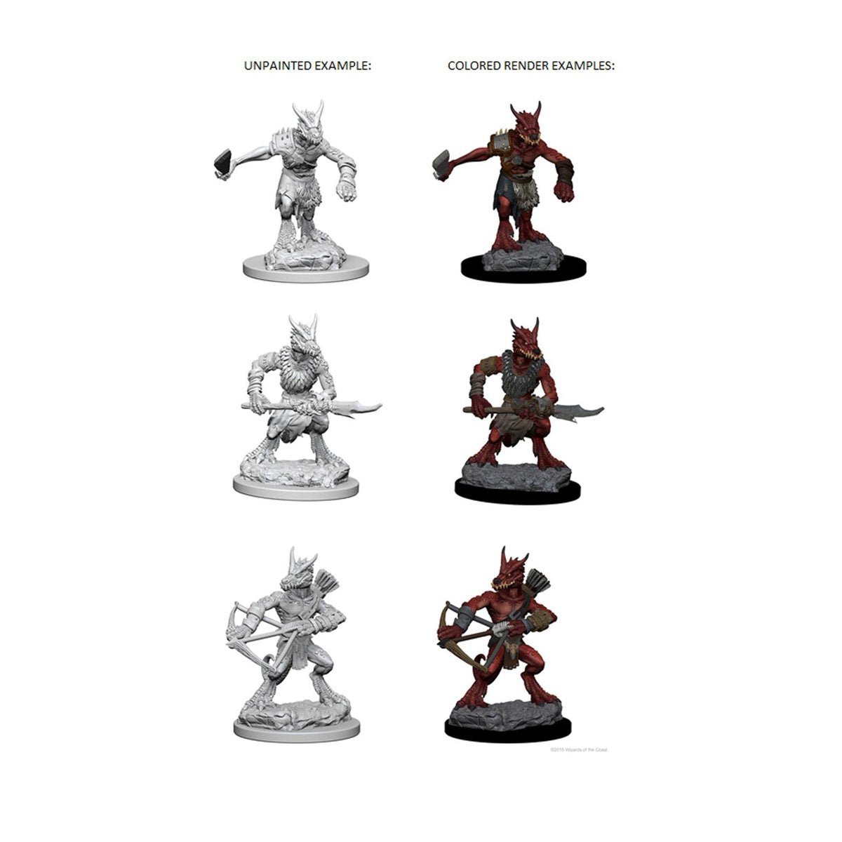 Dungeons & Dragons Nolzur's Marvelous Miniatures Kobolds Mini-Figure 3-Pack - Image 4