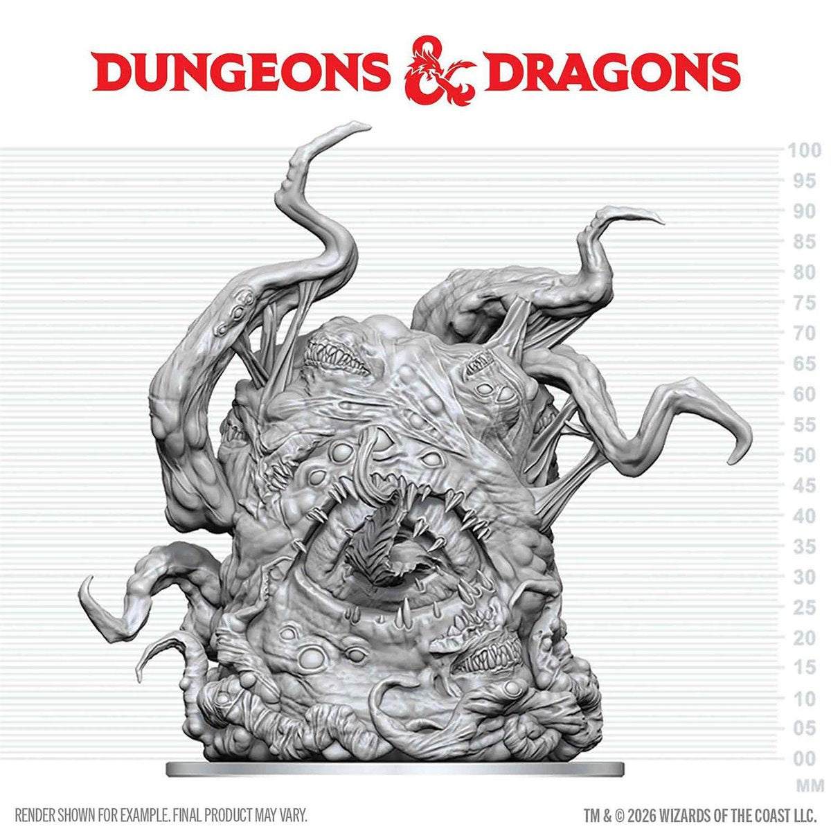 Dungeons & Dragons Nolzur's Marvelous Miniatures Shoggoth Mini-Figure - Image 6