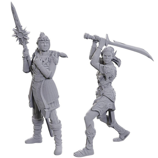 Dungeons & Dragons Nolzur's Marvelous Miniatures Special Edition Baldur's Gate 3 Lae'zel & Shadowheart Mini-Fig 2-Pk