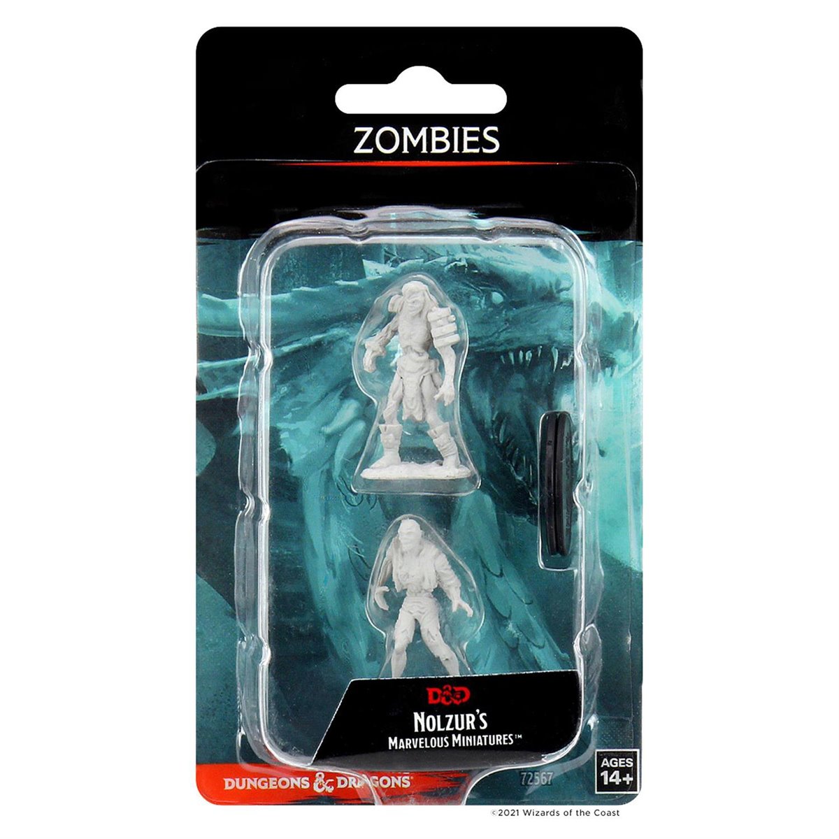 Dungeons & Dragons Nolzur's Marvelous Miniatures Zombies Mini-Figure 2-Pack - Image 2
