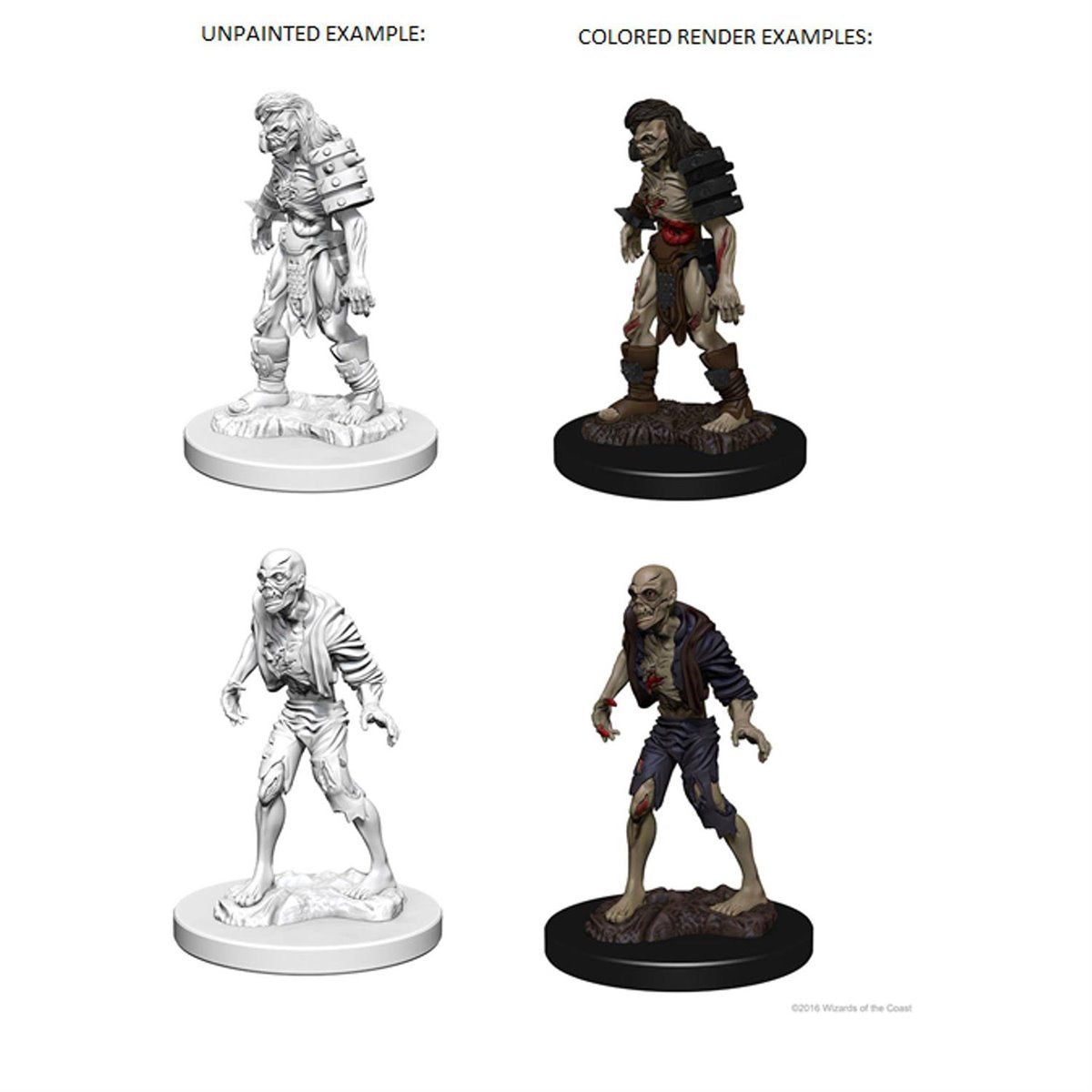 Dungeons & Dragons Nolzur's Marvelous Miniatures Zombies Mini-Figure 2-Pack - Image 5