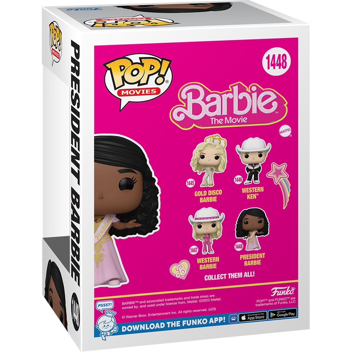 Barbie Movie President Barbie Funko Pop! Vinyl Figure #1448 - Image 3