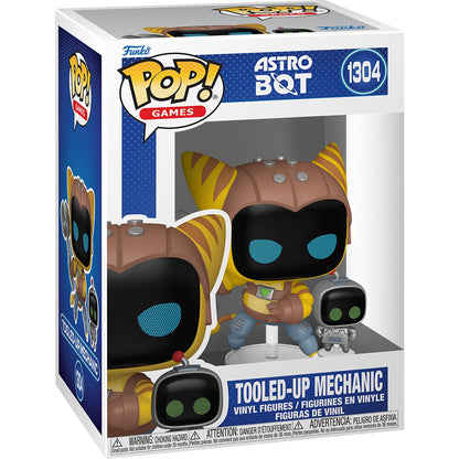 Astro Bot Tooled-Up Mechanic Funko Pop! Vinyl Figure with Buddy #1304 - Image 2