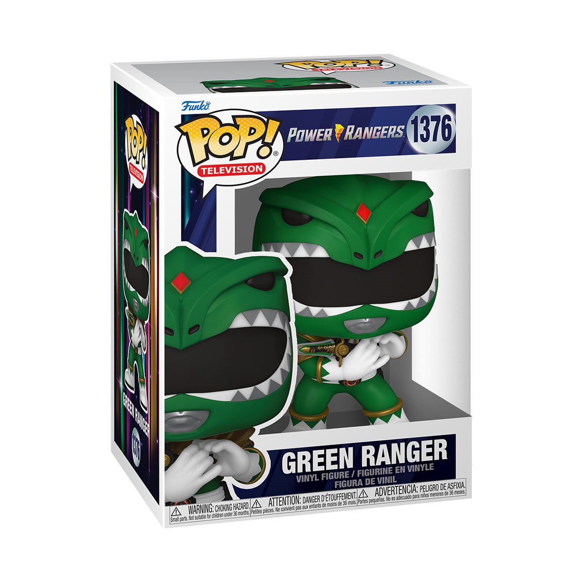 Mighty Morphin Power Rangers 30th Anniversary Green Ranger Funko Pop! Vinyl Figure #1376 - Image 2