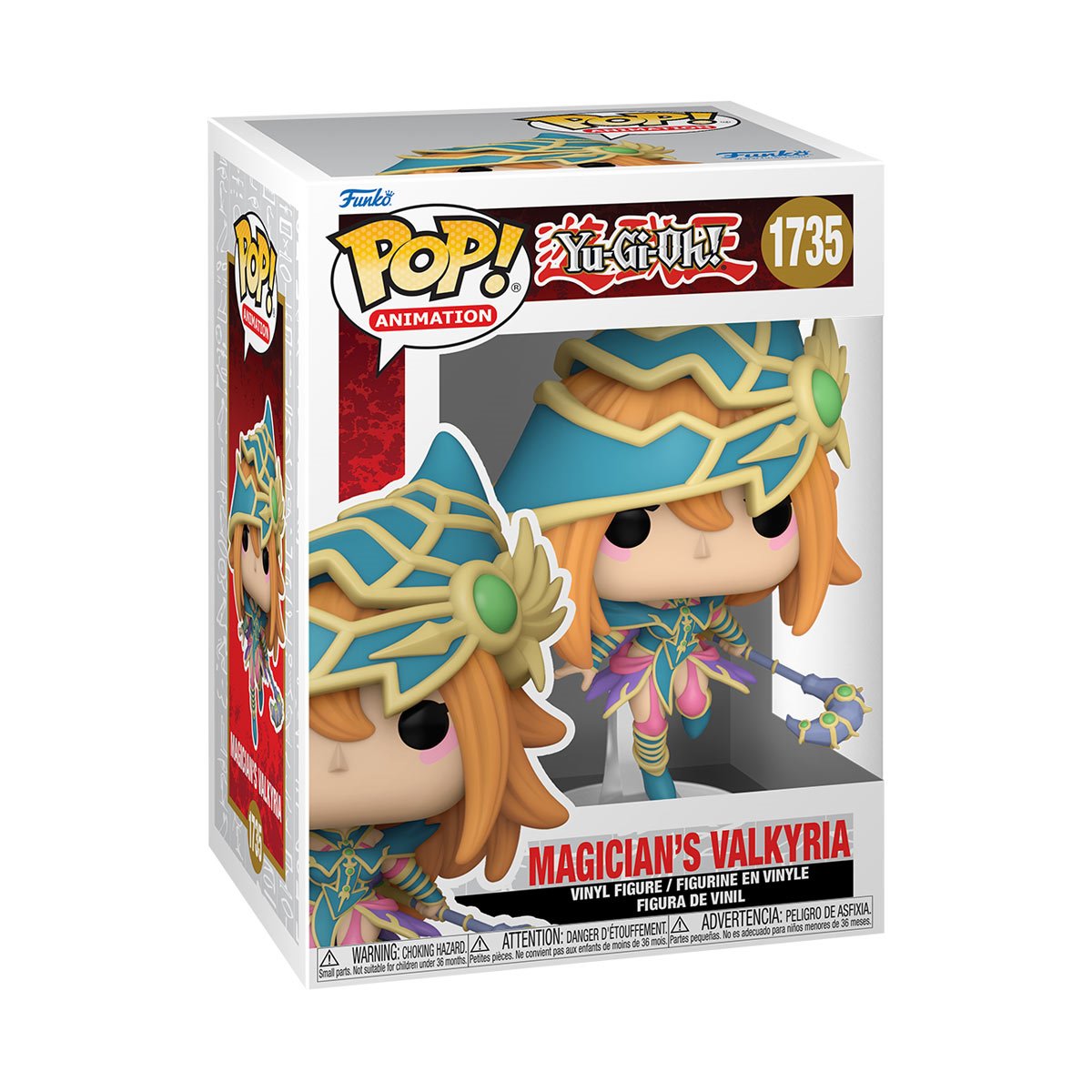 Yu-Gi-Oh Magician's Valkyria Funko Pop! Vinyl Figure #1735 - Image 2