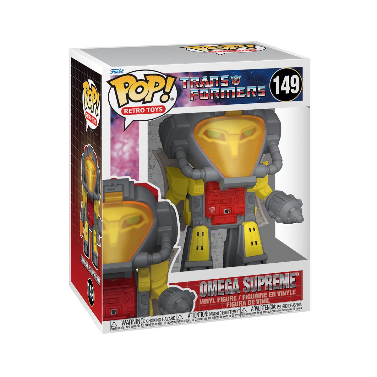 Transformers Omega Supreme Super 6 1/2-Inch Funko Pop! Vinyl Figure #149 - Image 2