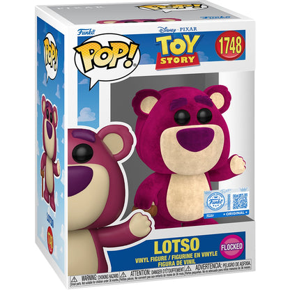 Toy Story Lotso Flocked Funko Pop! Vinyl Figure #1748 - Specialty - Image 3