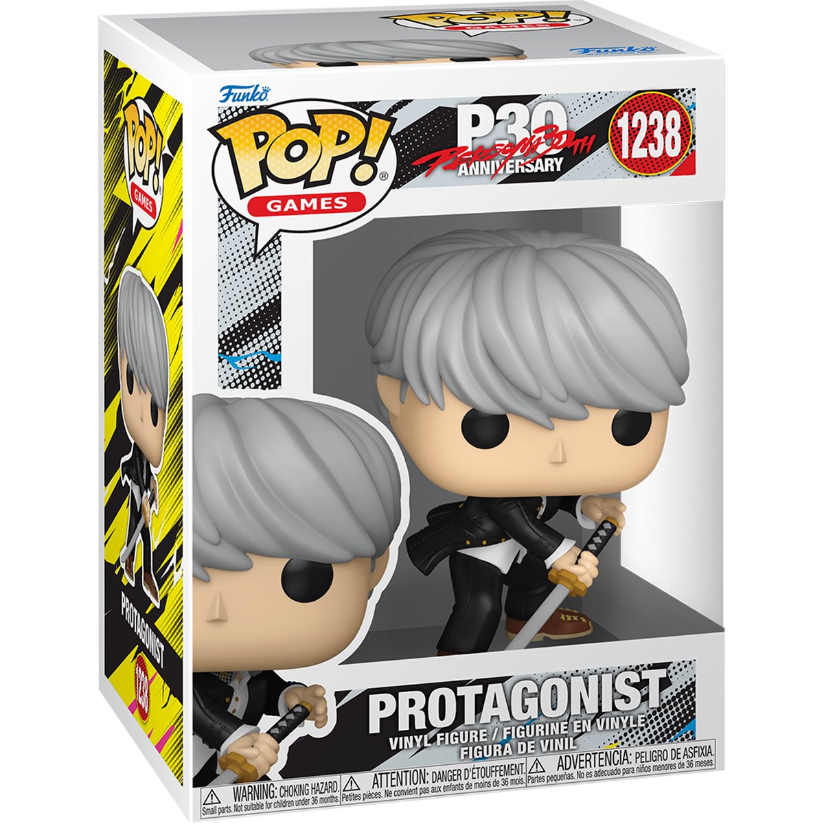 Persona 30th Anniversary Persona 4 Golden Protagonist Funko Pop! Vinyl Figure #1238 - Image 2