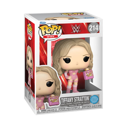WWE Tiffany Stratton Money in the Bank Diamond Glitter Funko Pop! Vinyl Figure #214 - Image 2