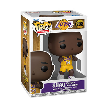 NBA Legends Lakers Shaq 2000 WCF Celebration Funko Pop! Vinyl Figure #208 - Image 2
