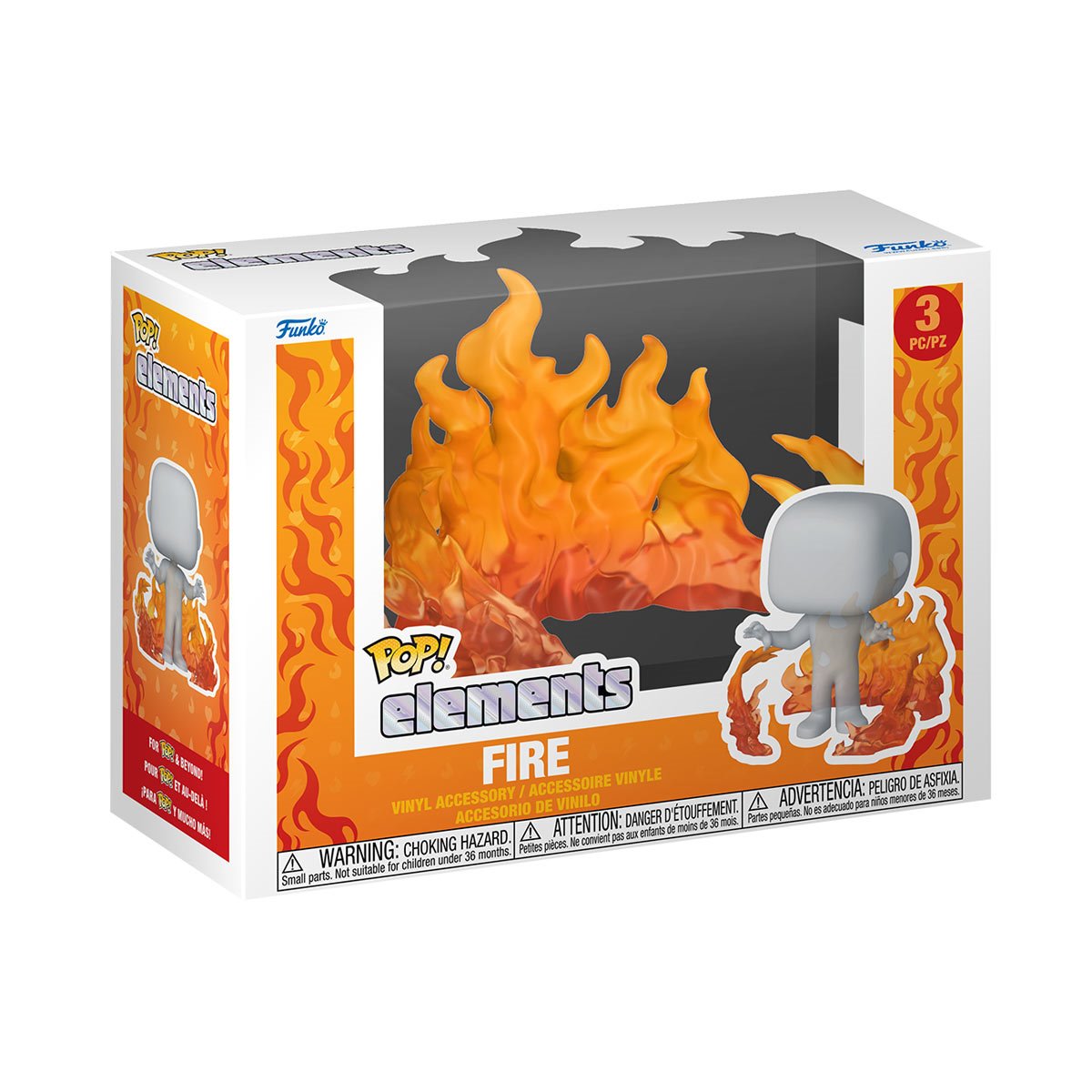 Pop! Elements Fire Funko Pop! Display Accessory - Image 2
