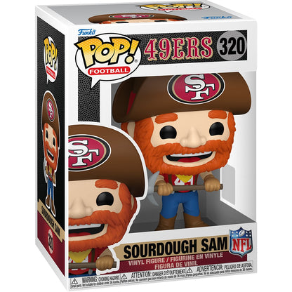 NFL Mascots 49ers Sourdough Sam Funko Pop! Vinyl Figure #320 - Image 2
