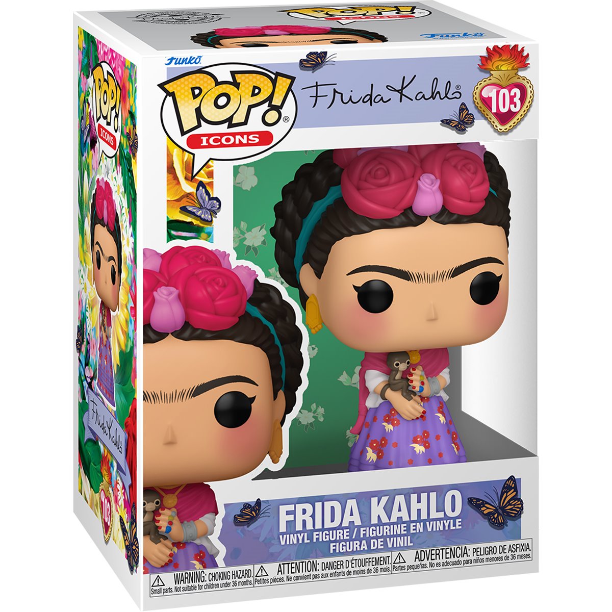 Frida Kahlo Funko Pop! Vinyl Figure #103 - Image 2