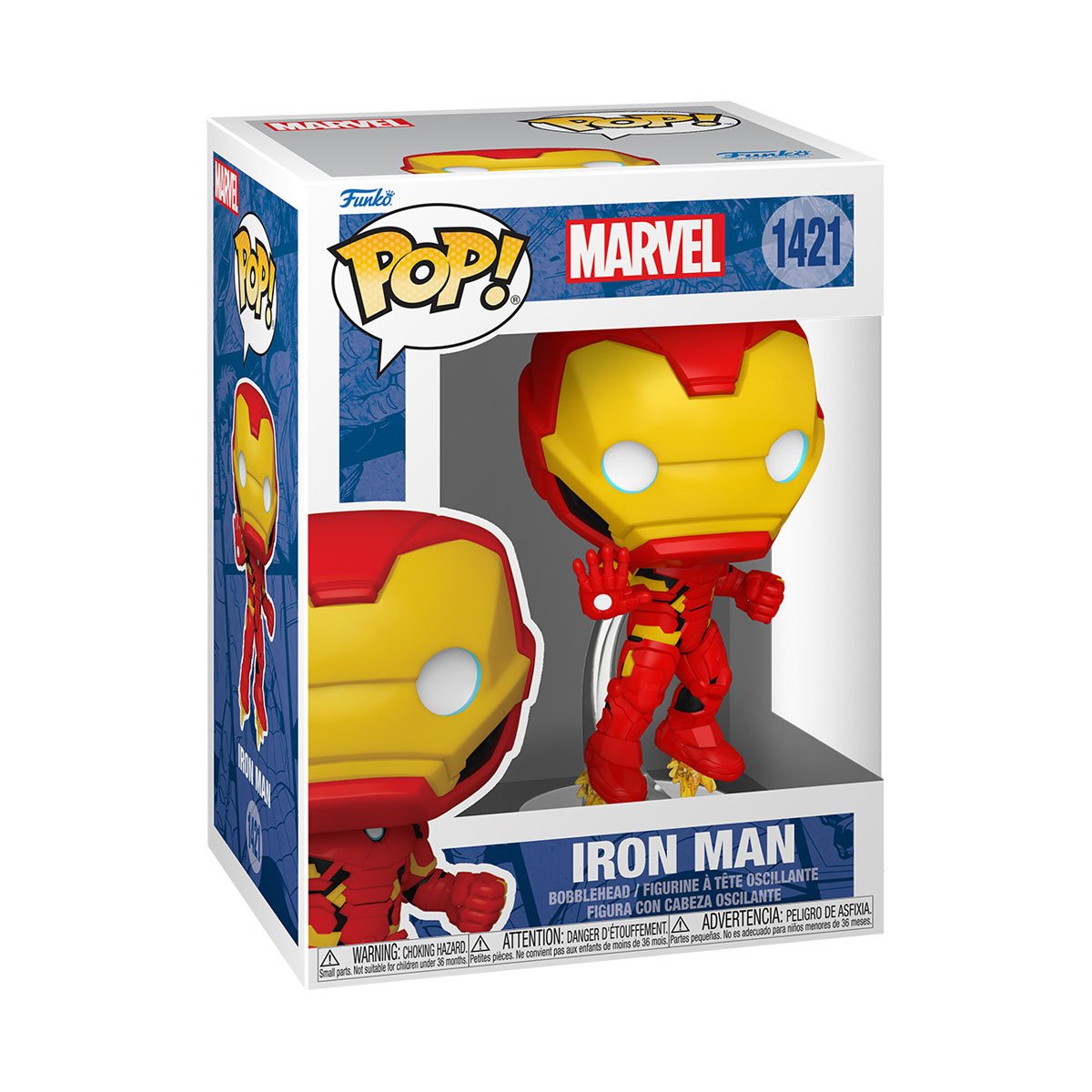 Marvel New Classics Iron Man Funko Pop! Vinyl Figure #1421 - Image 2