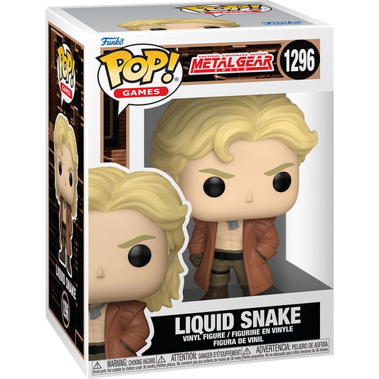 Metal Gear Solid Liquid Snake Funko Pop! Vinyl Figure #1296 - Image 2