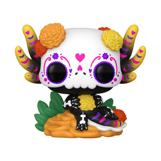 Dia De Los Muertos Ajolote Glow-in-the-Dark Funko Pop! Vinyl Figure #104 - Image 2