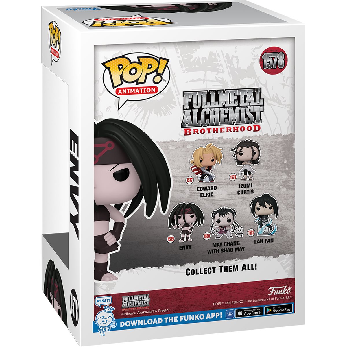 Fullmetal Alchemist: Brotherhood Envy Funko Pop! Vinyl Figure #1579 - Image 3