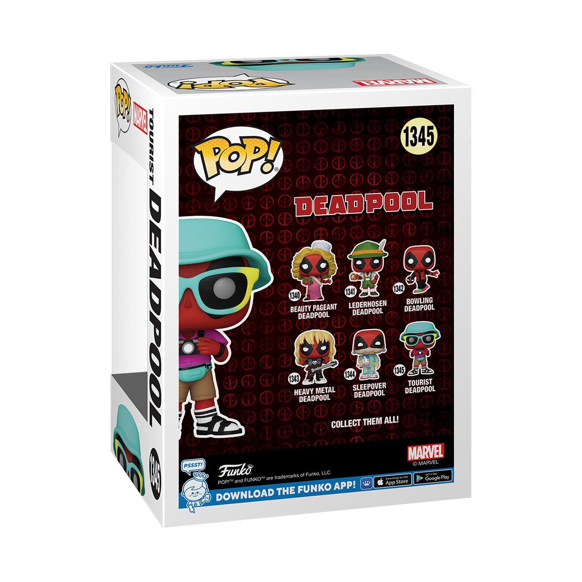 Deadpool Parody Tourist Deadpool Funko Pop! Vinyl Figure #1345 - Image 3