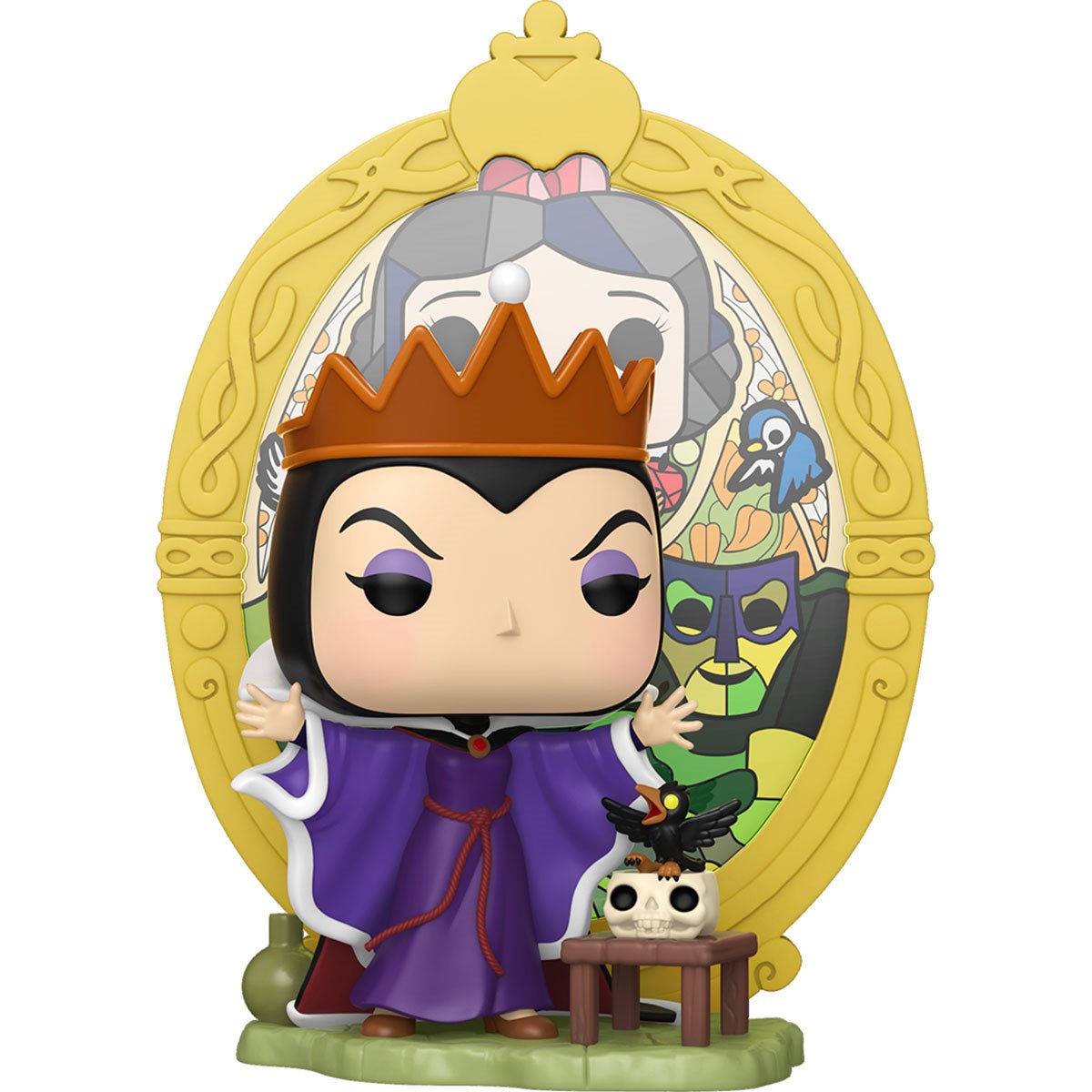 Snow White and the Seven Dwarfs Evil Queen Stained Glass Deluxe Funko Pop! Vinyl Figure #1609