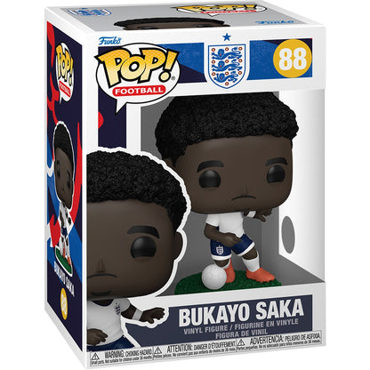 Football World Cup 2026 England Bukayo Saka Funko Pop! Vinyl Figure #88 - Image 2