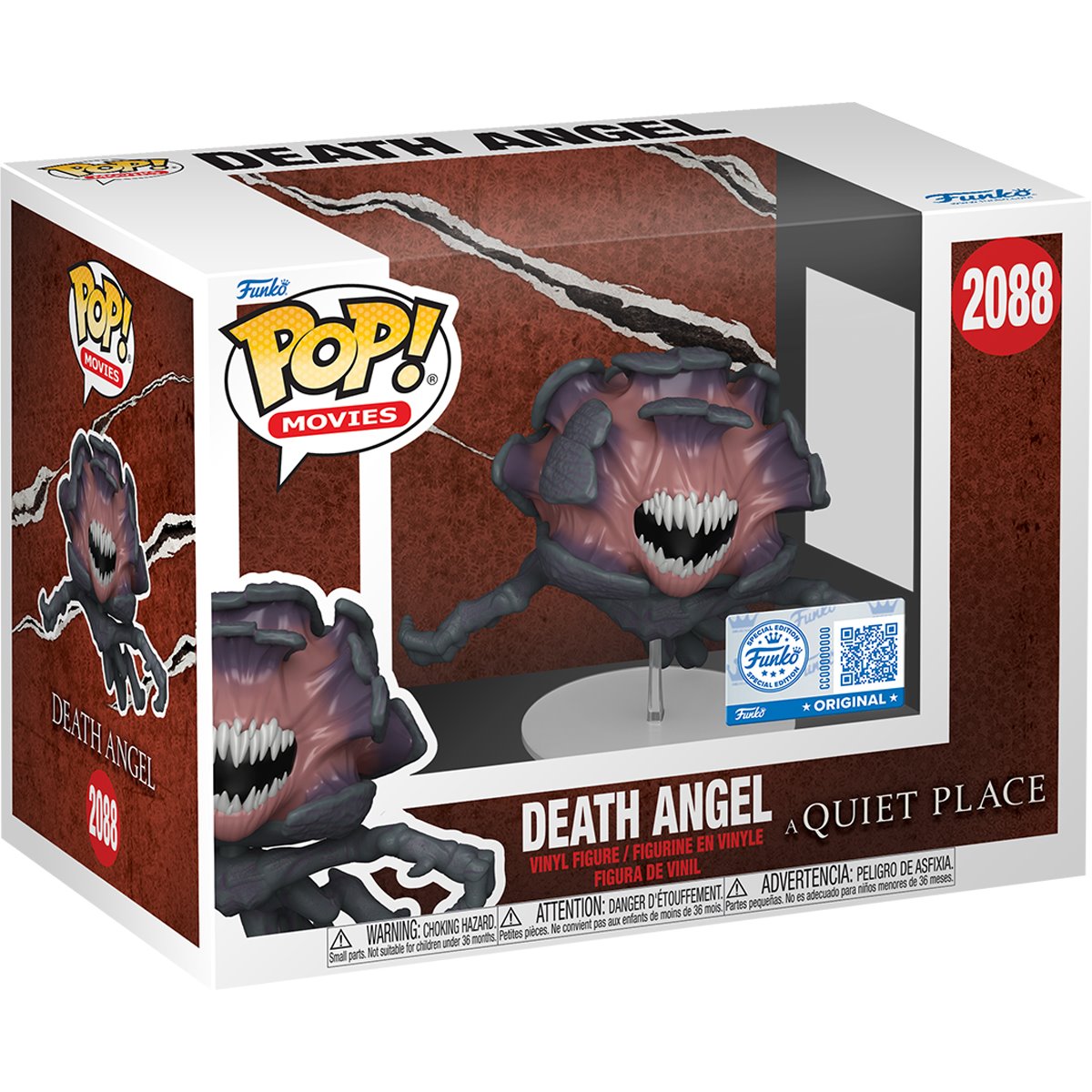 A Quiet Place: Day One Death Angel Premium Funko Pop! Vinyl Figure #2088 - Specialty - Image 2