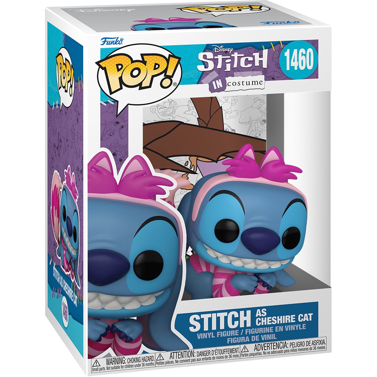 Lilo & Stitch Costume Stitch as Cheshire Cat Funko Pop! Vinyl Figure #1460 - Image 2