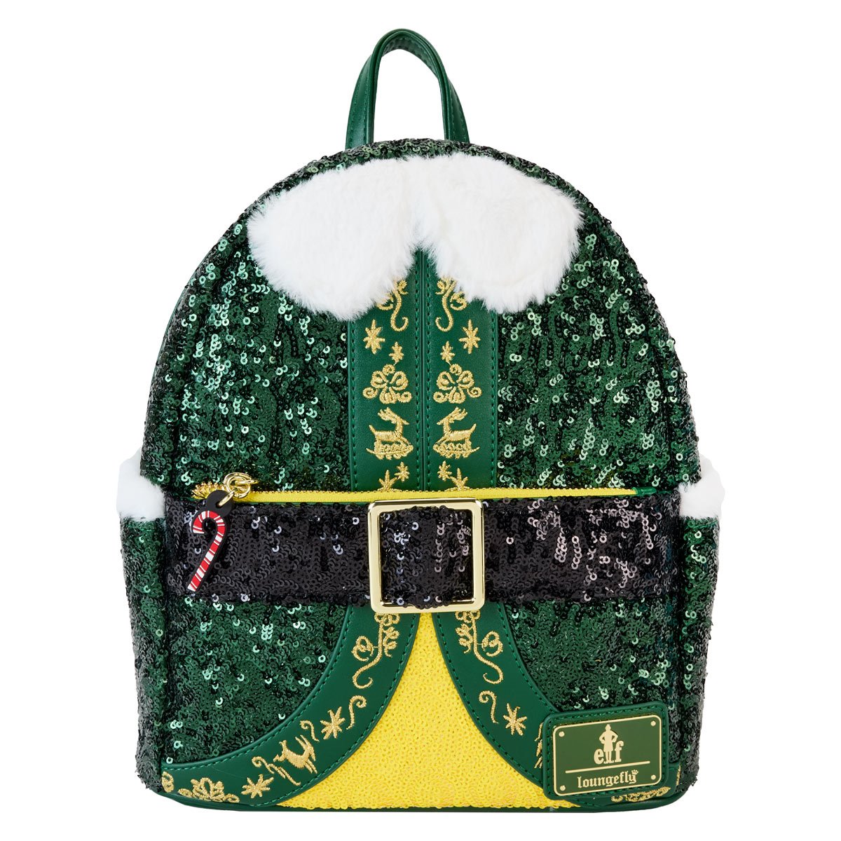 Elf Buddy Sequin Cosplay Mini-Backpack - Image 2
