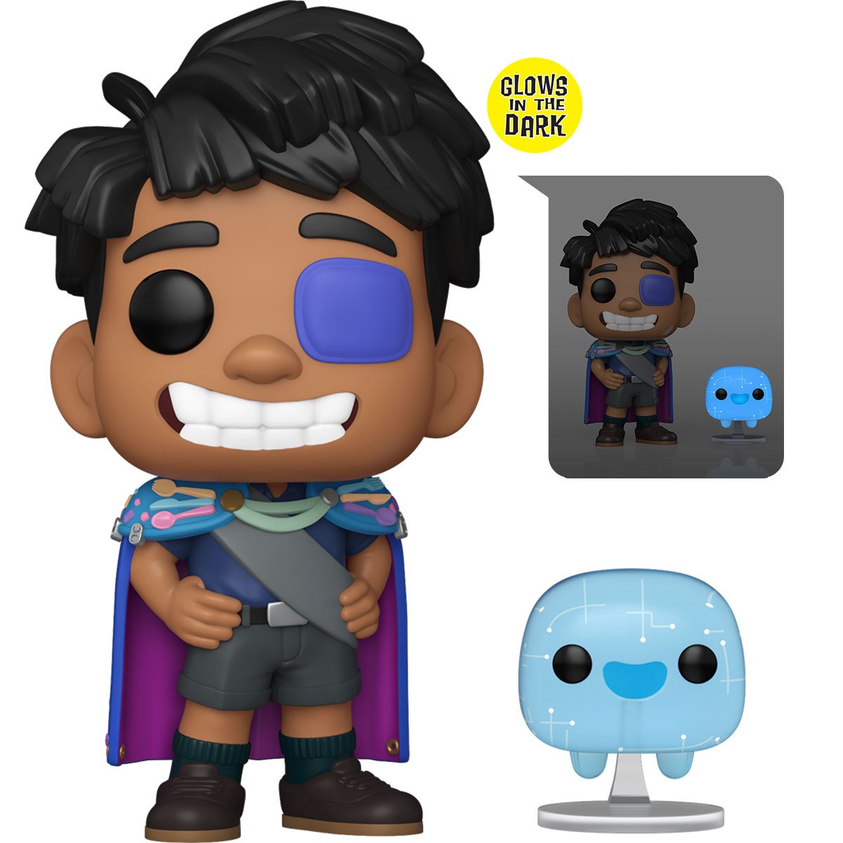 Elio with 00000 Glow-in-the-Dark Funko Pop! Vinyl Figure and Buddy #1532 - Image 2