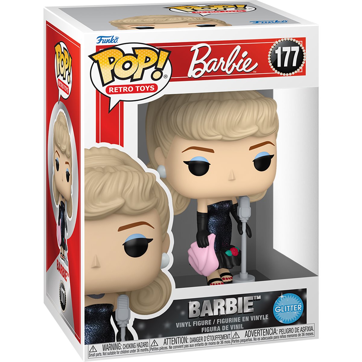 Barbie Solo In The Spotlight Glitter Funko Pop! Vinyl Figure #177 - Image 2