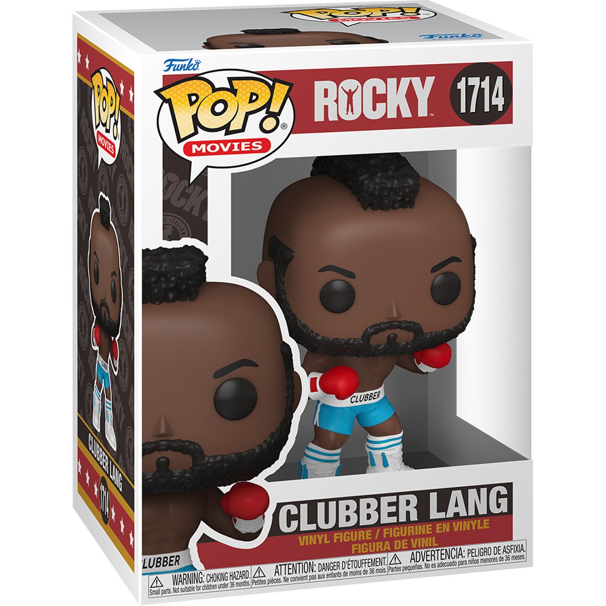 Rocky III Clubber Lang Funko Pop! Vinyl Figure #1714 - Image 2