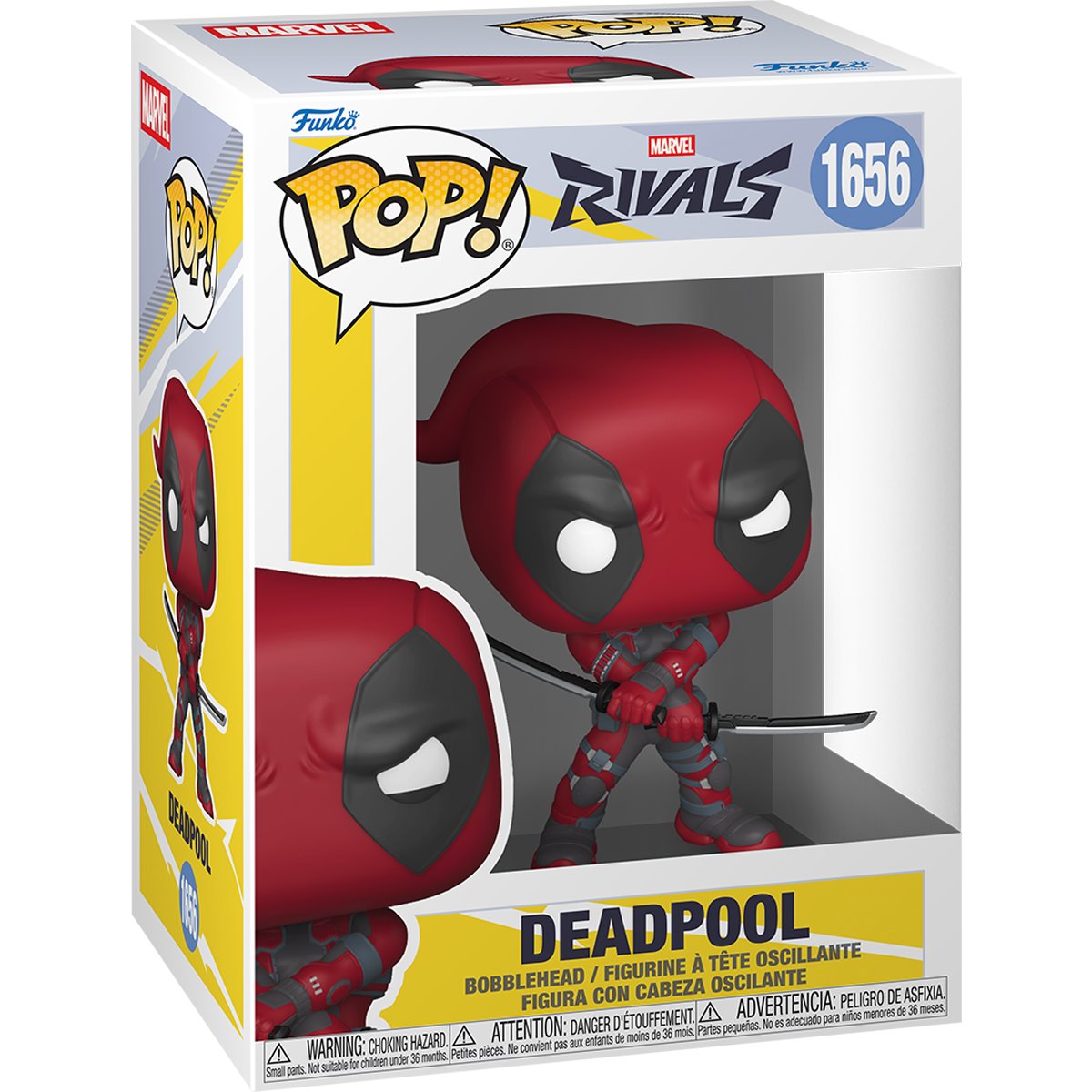 Marvel Rivals Deadpool Funko Pop! Vinyl Figure #1656 - Image 2