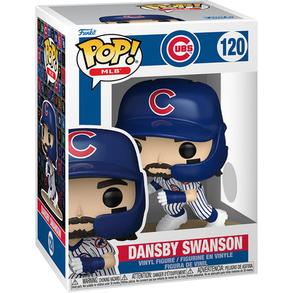 MLB Cubs Dansby Swanson Funko Pop! Vinyl Figure #120 - Image 2