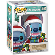 Lilo & Stitch Holiday Stitch with Lights Funko Pop! Vinyl Figure #1504 - Image 2