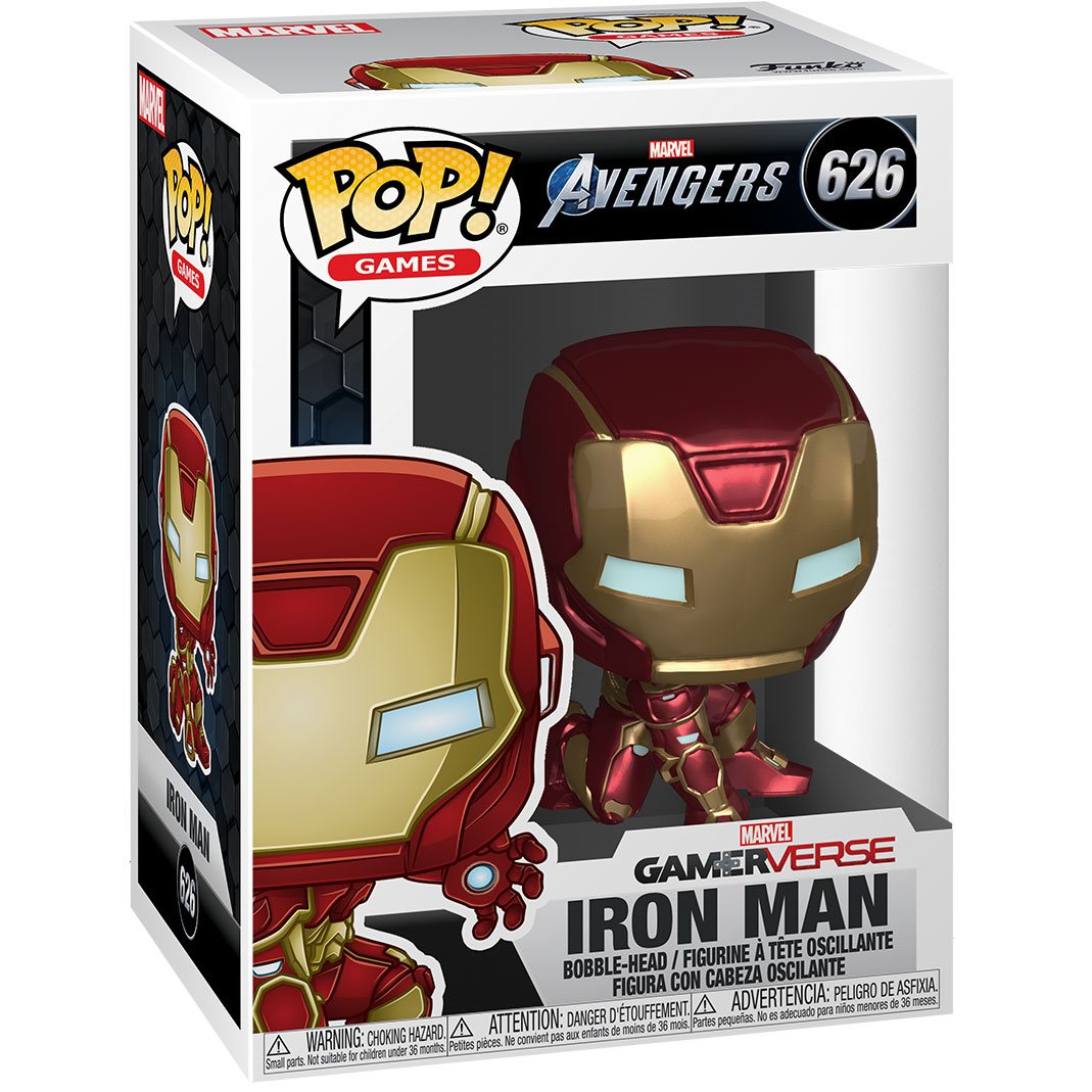 Marvel's Avengers Game Iron Man Funko Pop! Vinyl Figure - Image 2