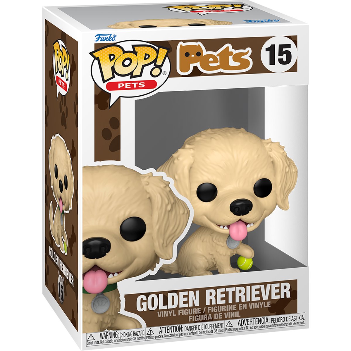 Pop! Pets Golden Retriever Funko Pop! Vinyl Figure #15 - Image 2