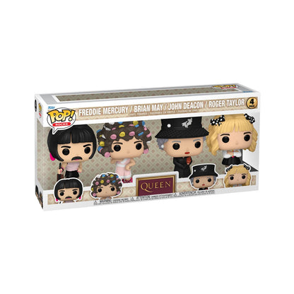 Queen I Want to Break Free Funko Pop! Vinyl Figure 4-Pack - Image 3