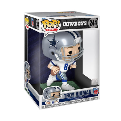NFL Legends Cowboys Troy Aikman Jumbo Funko Pop! Vinyl Figure #244 - Image 2