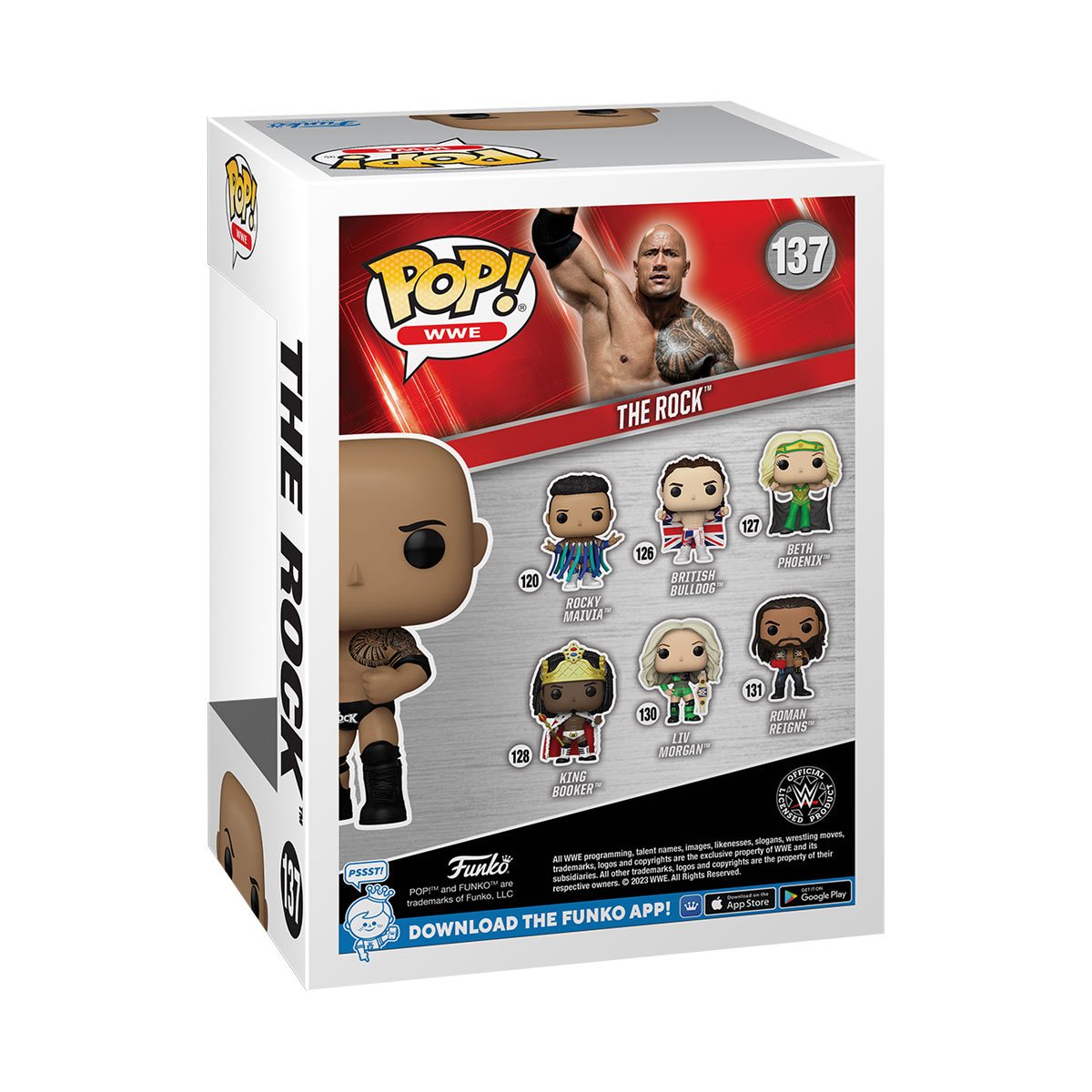 WWE The Rock (Final) Funko Pop! Vinyl Figure #137 - Image 3