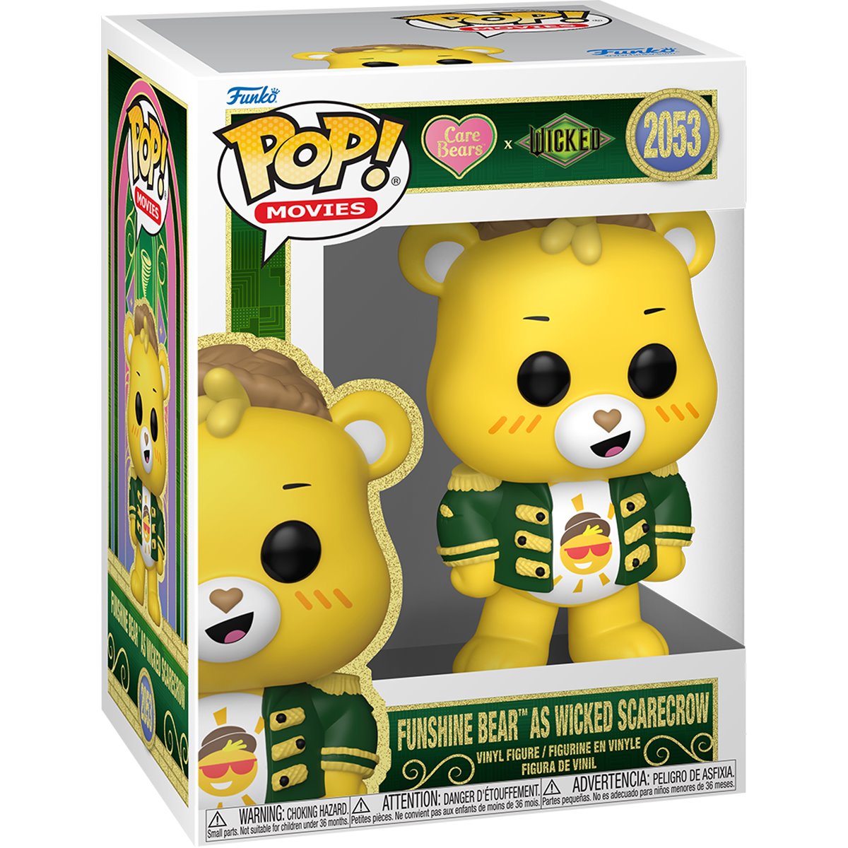 Care Bears x Wicked Sunshine Bear as Scarecrow Funko Pop! Vinyl Figure #2053 - Image 2