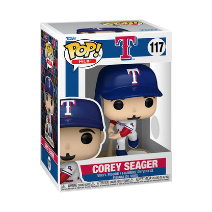 MLB Rangers Corey Seager Funko Pop! Vinyl Figure #117 - Image 3
