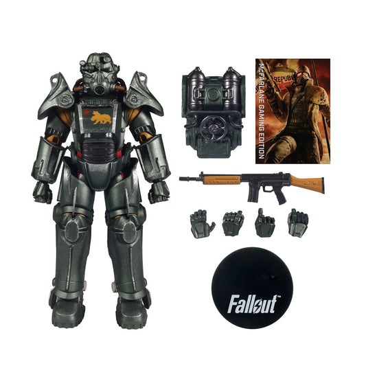 Fallout NCR Salvaged Power Armor Wave 2 McFarlane Gaming Edition 7-Inch Scale Action Figure - Image 2