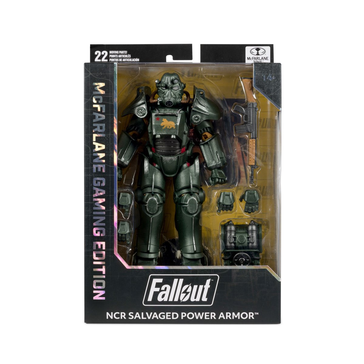 Fallout NCR Salvaged Power Armor Wave 2 McFarlane Gaming Edition 7-Inch Scale Action Figure - Image 8
